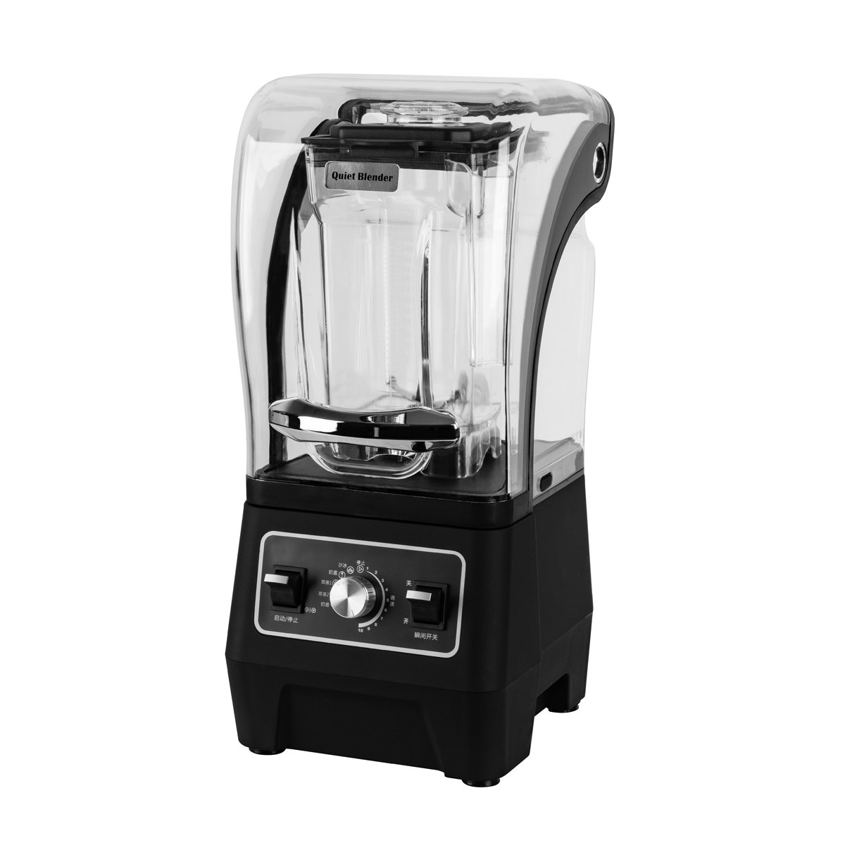 New Arrival Commercial Mini Food Blender Low Noise Kitchen Multifunctional Smoothie Juicer Ice Blender Plastic Blades ABS
