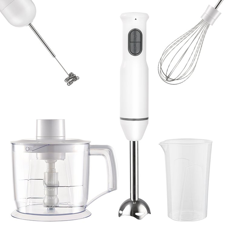 kitchen appliance stainless steel housing breakfast maker multi-purpose juicer electric hand stick blender