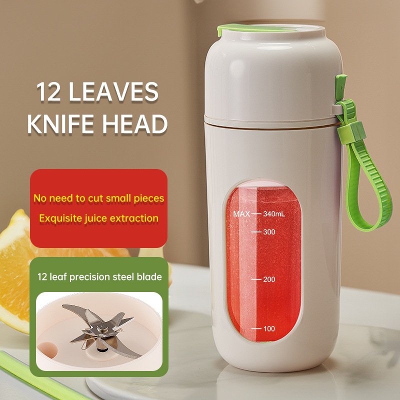 Wholesale Portable Mini Electric Juicer Blender Personal Size 350ml Bottle Handheld Smoothie Mixer Fresh Juicer Electric Outdoor