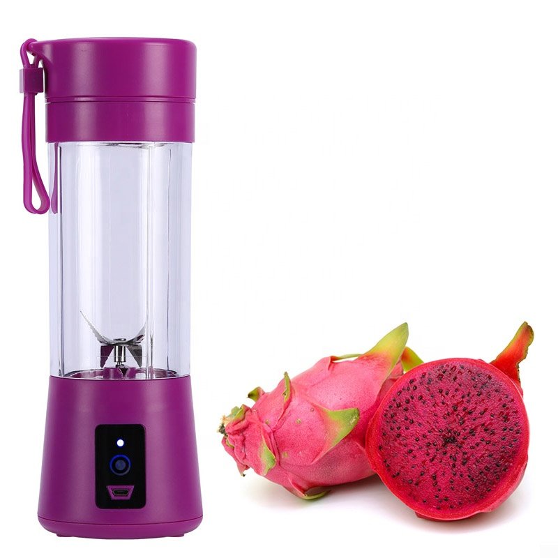 Factory wholesale liquidificador portatil blender with stainless steel 6 blades fruit juicers outdoor sport slow juicer