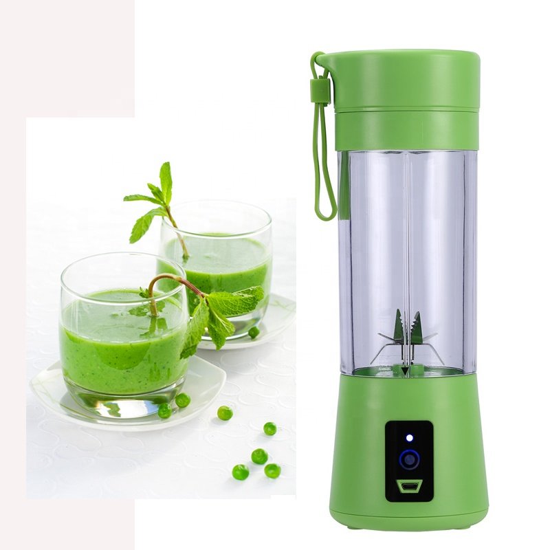 Factory wholesale liquidificador portatil blender with stainless steel 6 blades fruit juicers outdoor sport slow juicer