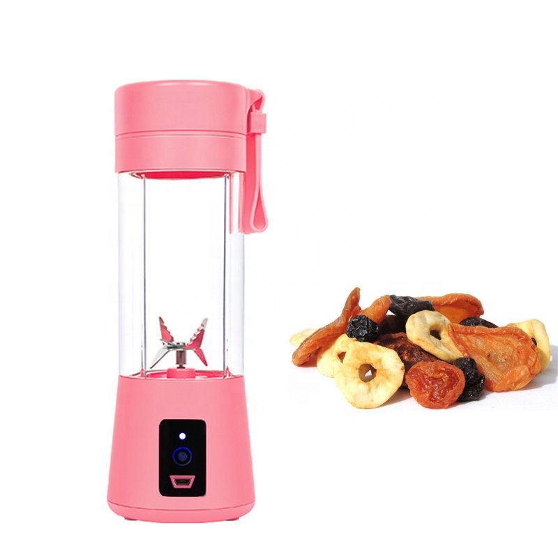 Factory wholesale liquidificador portatil blender with stainless steel 6 blades fruit juicers outdoor sport slow juicer