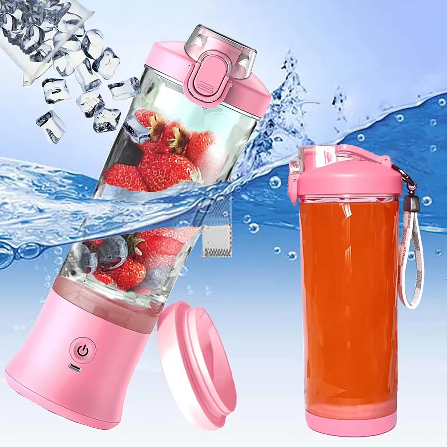 Colorful multifunction charging circuit electronics BPA free drop shipping products fresh juicer blender mini Portable blender