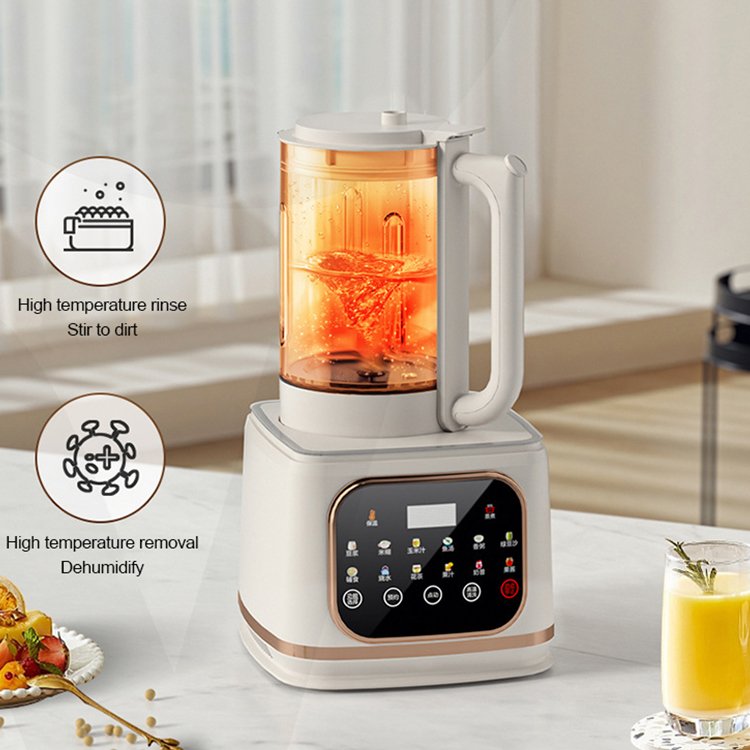Silver Crest Blender 1.5L Large Capacity Commercial With Mixer Grinder Heavy Duty Machine Portable Ice Smoothie Blenders