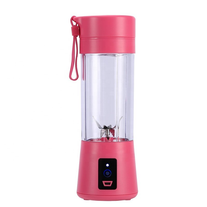 usb portable blender automatic juicer 380mL with 6 Blade 304 Stainless Steel licuadora portatil portable blender