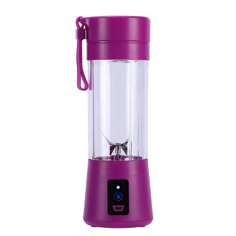 usb portable blender automatic juicer 380mL with 6 Blade 304 Stainless Steel licuadora portatil portable blender