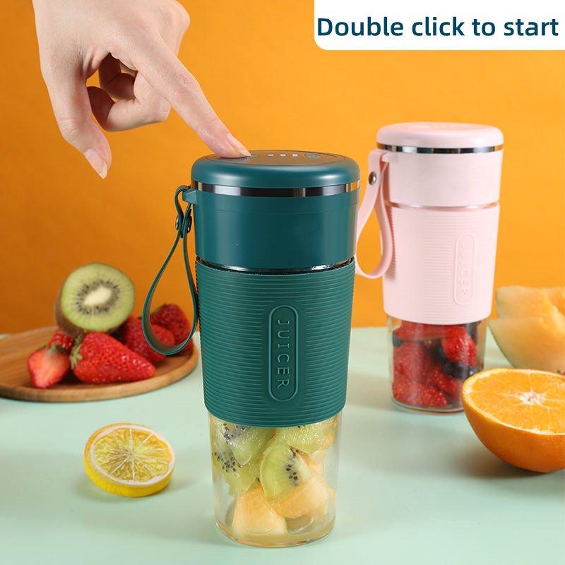 Hot sale portable juicer household kitchen utensil food grade plastic stainless steel juicer