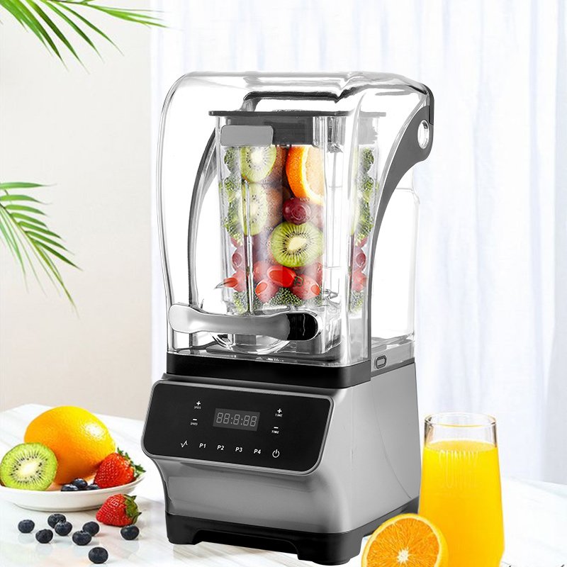 high power heavy duty blender and food processor professional low noise ice blender machine