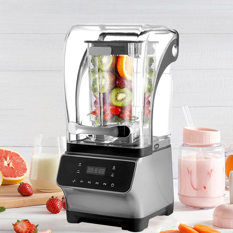 high power heavy duty blender and food processor professional low noise ice blender machine