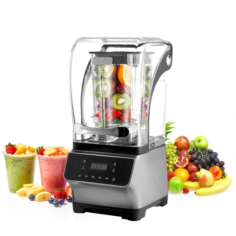 high power heavy duty blender and food processor professional low noise ice blender machine