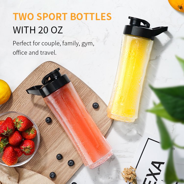 One-touch Operation Mini Blender Home 4 Blades Juicer Machine Blender Rechargeable