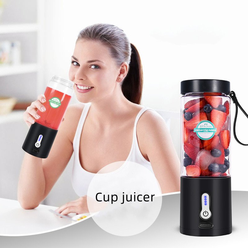 530ML Wholesale Price Mini Juicer Cup Usb Rechargeable Portable Electric Blender Juicer Cup