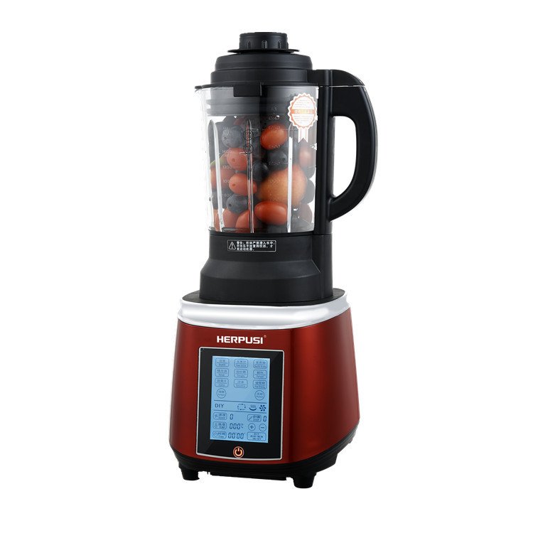 Small Household Appliances 4.5 Inch Display Touchpad Screen Panel 1750ML Blender Portable Commercial Heating Blender.