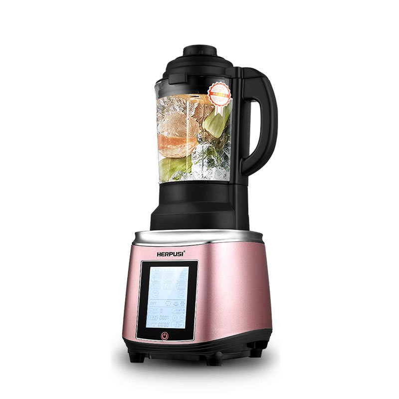 Small Household Appliances 4.5 Inch Display Touchpad Screen Panel 1750ML Blender Portable Commercial Heating Blender.
