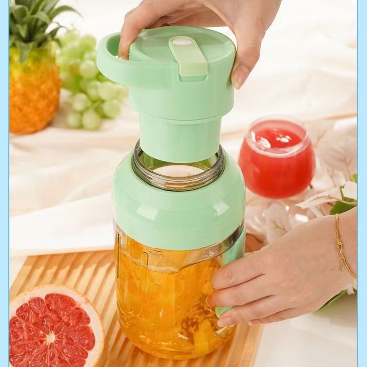 New arrival 1500ml Juicer Portable Rechargeable juicer cup Student Home Multi-function juicer cup Mini handheld portable blender