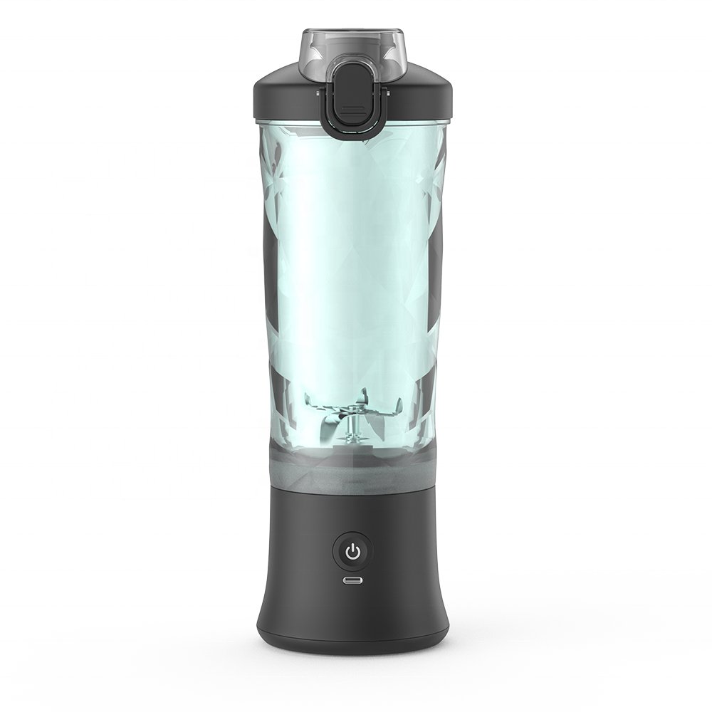 FACTORY PRICE rechargeable self stirring mini usb mixer automatic fruit 5 blades electric Portable juice blender juicer bottle