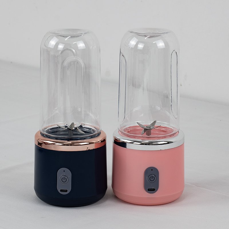 Cup Fruit Mixer Mini Usb Rechargeable Home Blender Mixer Kitchen Plastic Electric Juicer Portable Blender Wireless Juicer Bottle