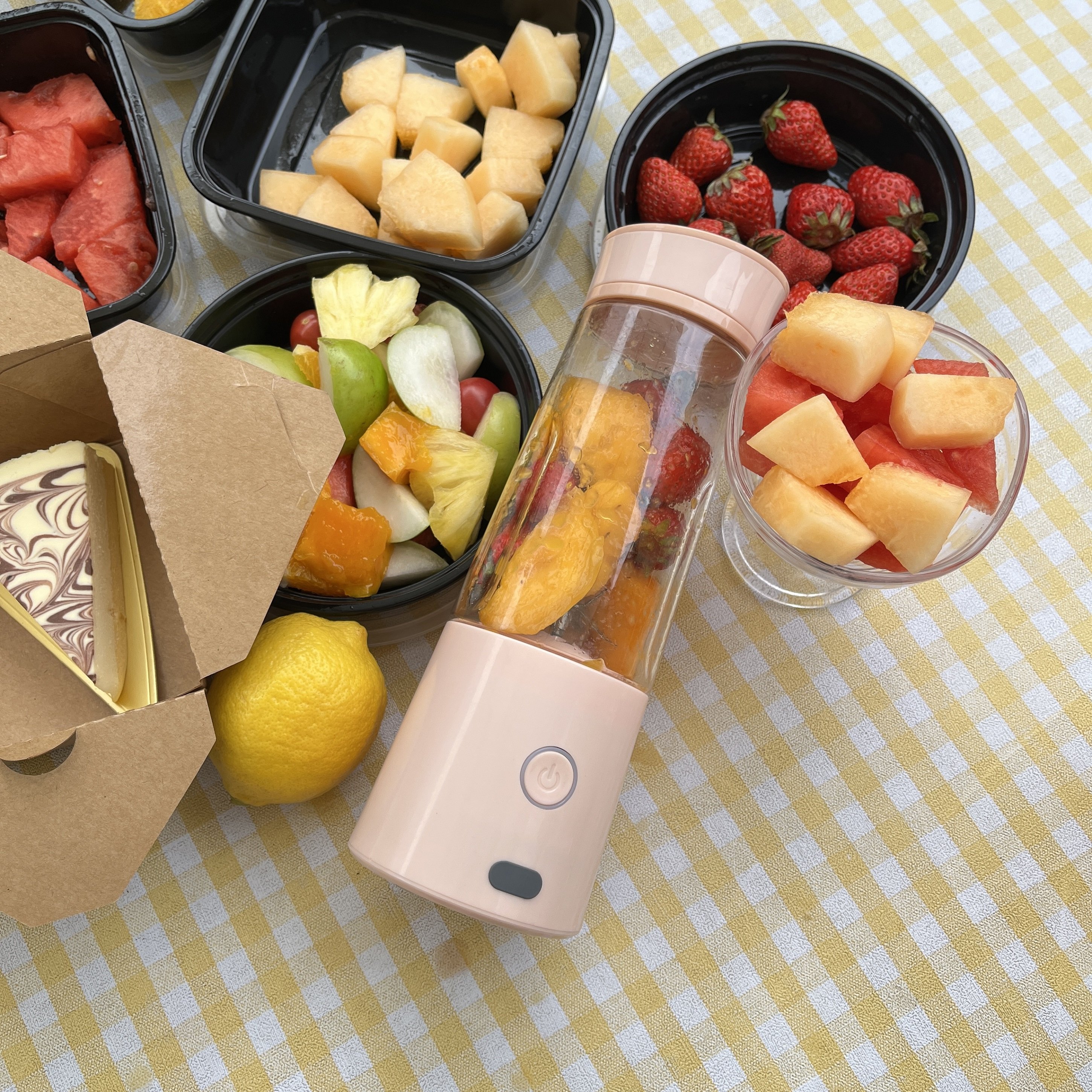 OEM portable blender small kitchen appliance fruits juicer USB mini hand ice blenders cup baby food blender smoothie maker