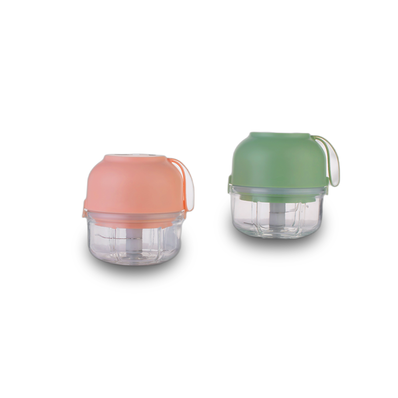 200ML Mini Wireless Charging Green Onion Ginger Garlic Mixer Grinder Blender