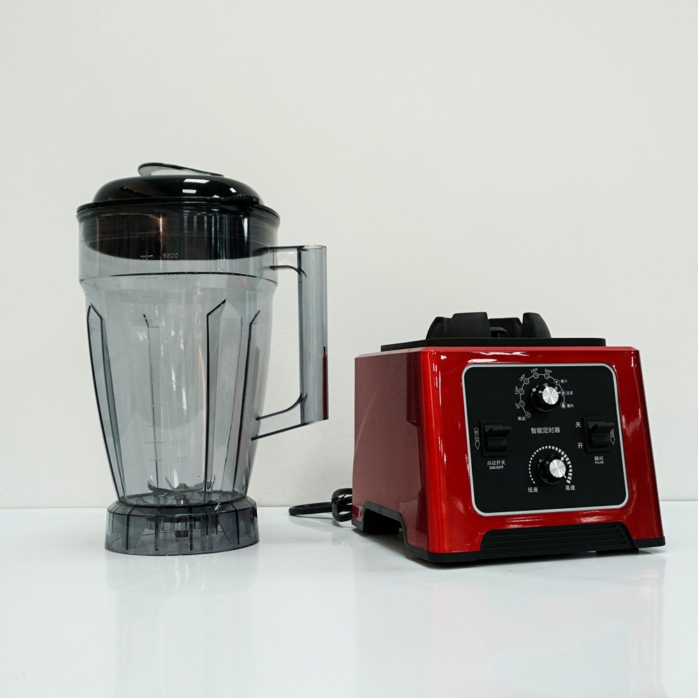 7.2L Commercial ANS-1880 110V Red Blender Professional Multi-function Food Blender