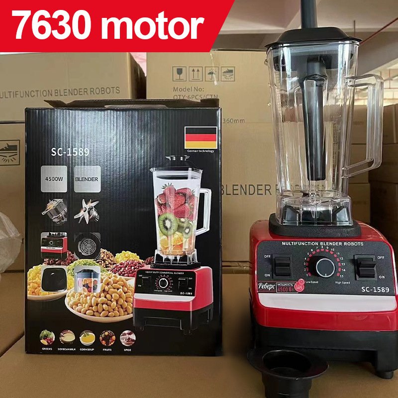 Heavy duty commercial juice fruit mixeur 4500w SILVER CREST 2 in 1 fresh juicer mixer smoothie blender machine