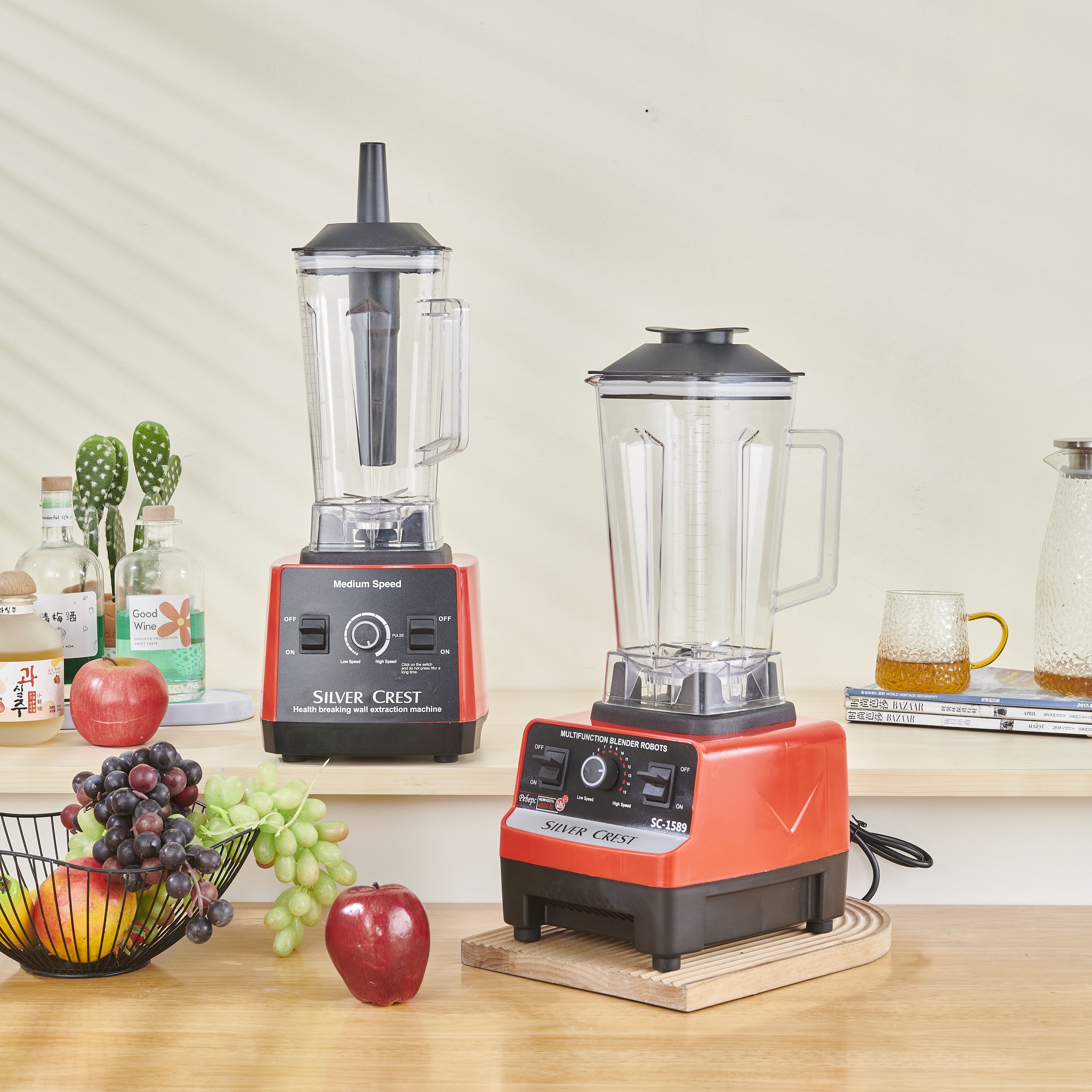 BL-30 6 Blade 2.5L Portable Electric food blender and grinder