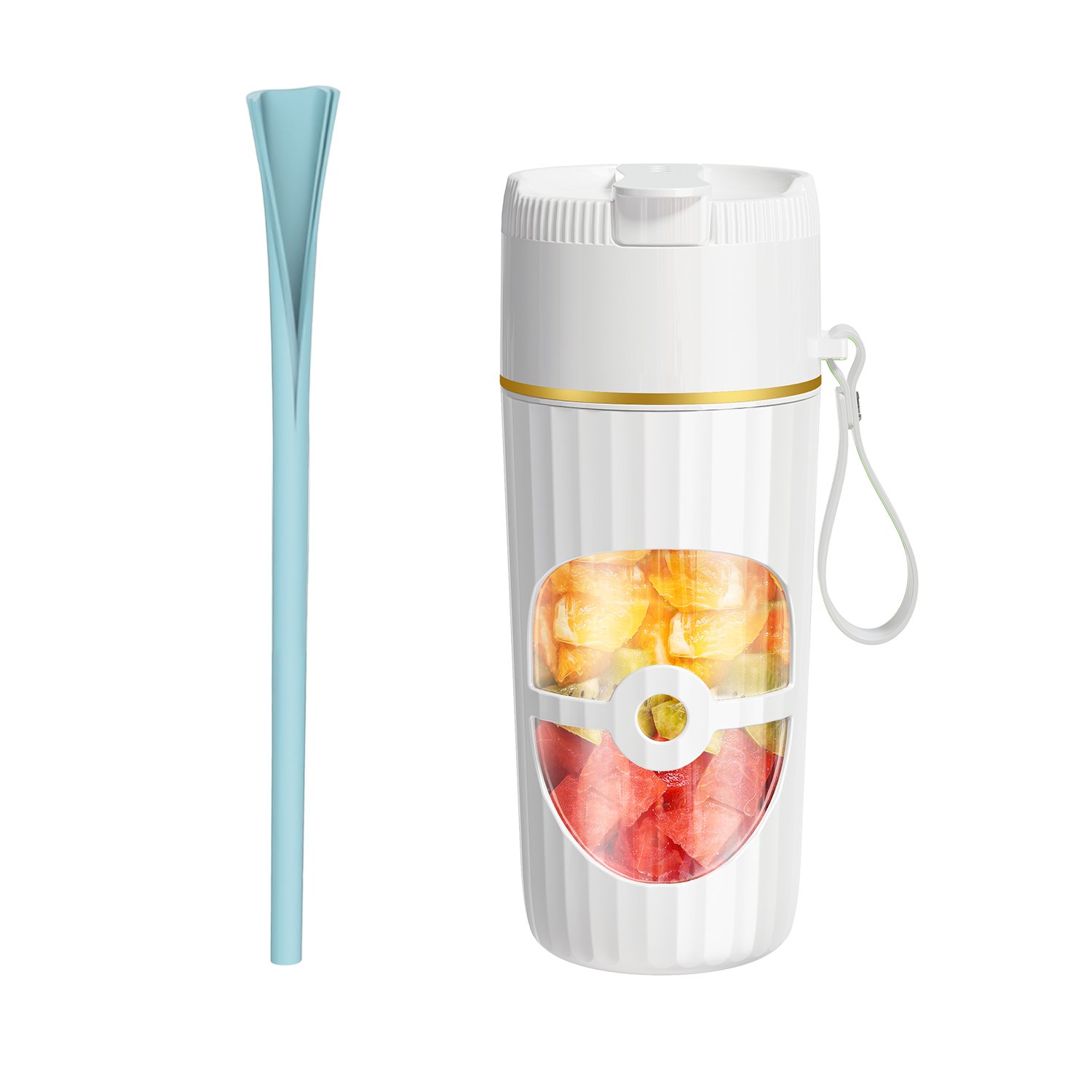 Hot Portable Usb Electric Mini Fruit Juicer Machine Wireless Citrus Extractor For Oranges Smoothies, Handheld Food Blender