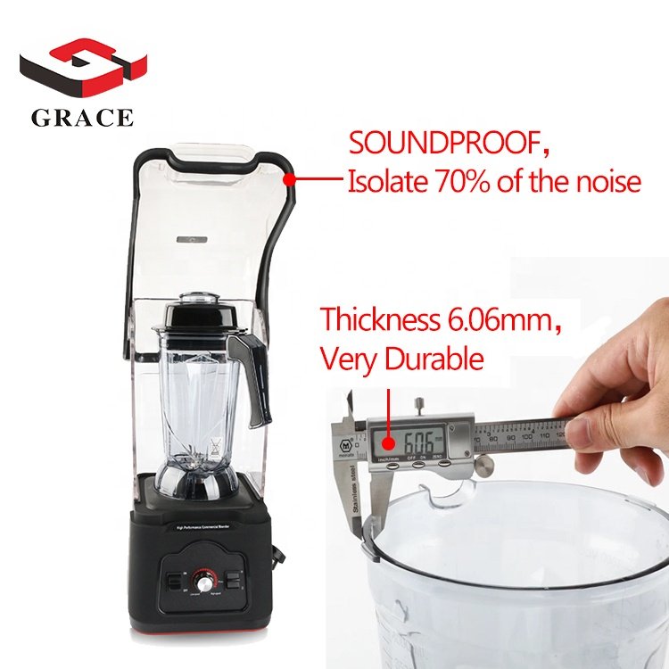 Commercial Multifunctional Heavy Duty Big Power High Speed Ice Breaking Blender Electric Blender Mixer