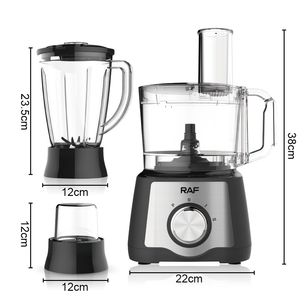 RAF High Quality Low Noise 7 in 1 Blender Yam Pounder FuFu Machine Chopper Multifunctional Food Processor Machine Machinery