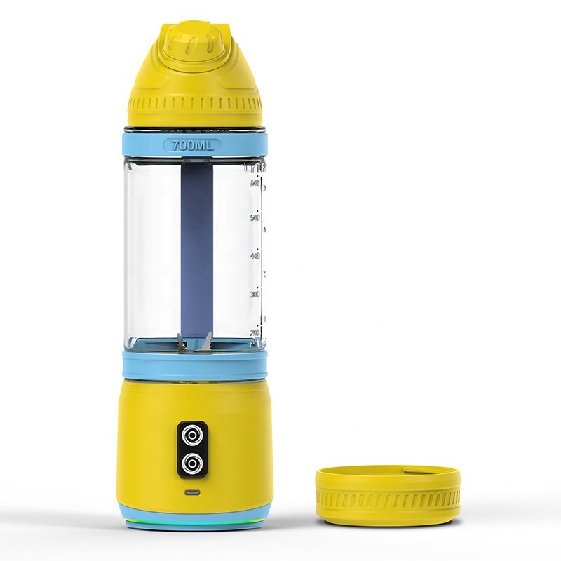 700ML Electric Juicer Blender Portable 6 Blade Mixer Fresh Fruit Juicer Cup Shaker Blender Portable