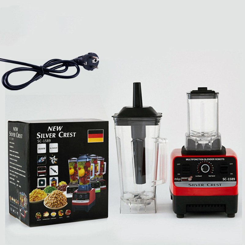 2 in 1 2cup 4500w kitchen appliances heavy duty commercial mixer smoothie juicer food processor silver crest blender
