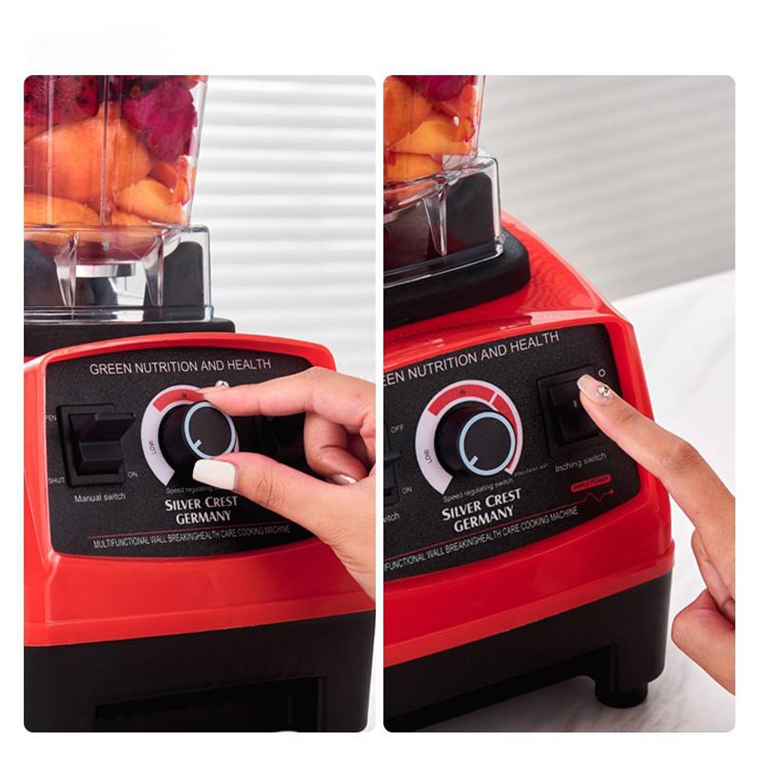 Blender Professional,Kitchen Home Juicer Immersion Mini Cooking Household Blander