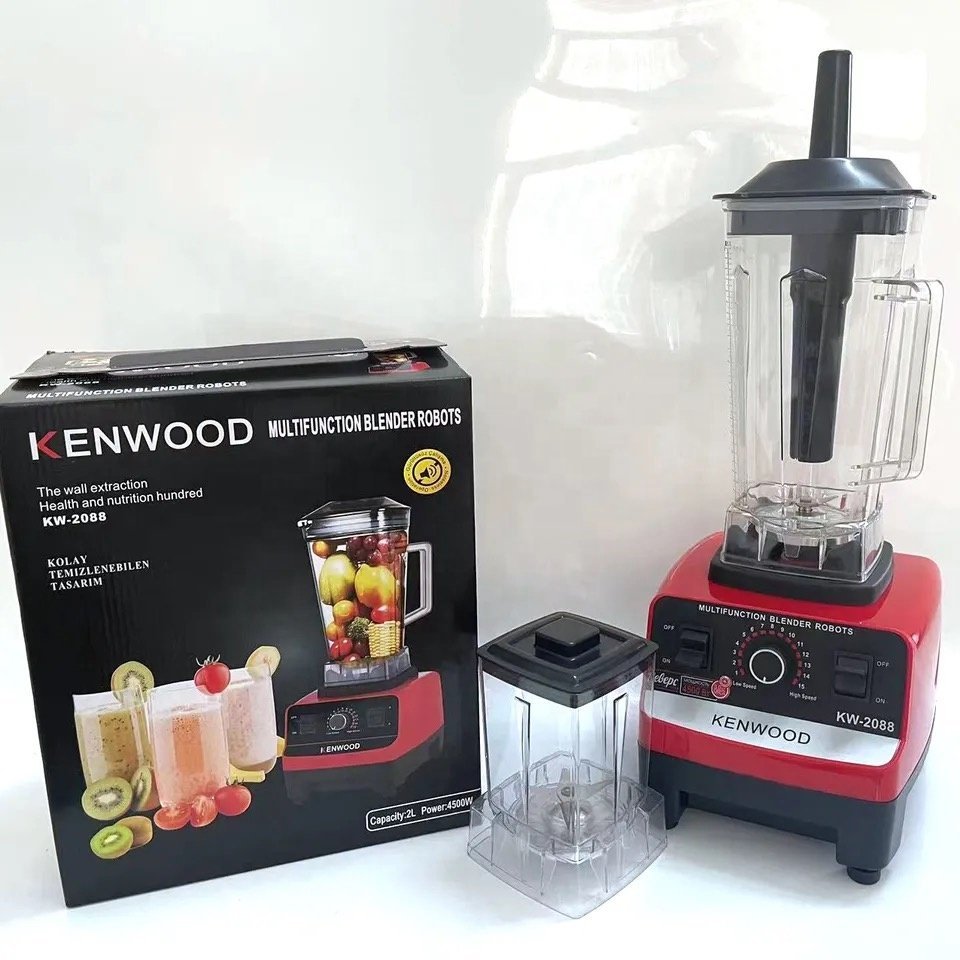 3000W 4500W Supermarket hot sale commercial food mixer juice blender 2 in 1 ken woods blender for household