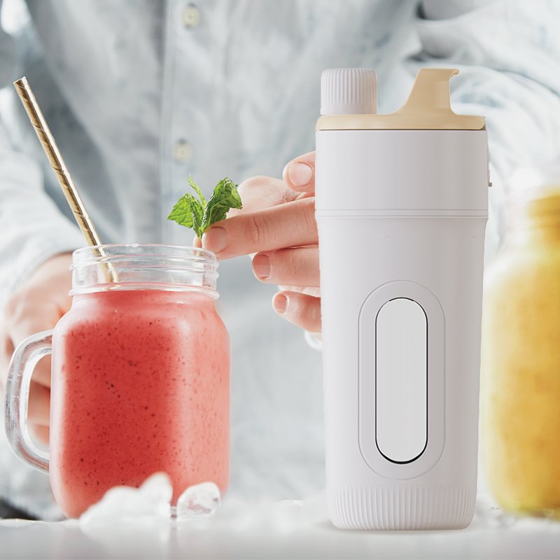 On The Go Cup 10 Blades Multi-function Juicer Mixer Grinder USB Rechargeable Mini Juicer Bottles Portable Juicer Blender