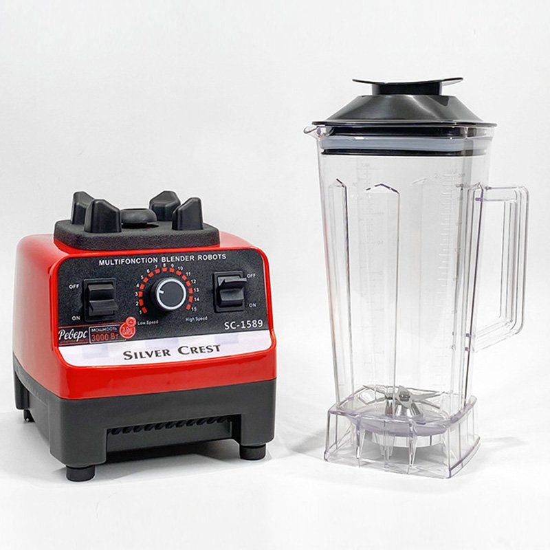 Wall breaking Machine 8000w Large Commercial with 3 cups 2 in 1 Silver Crest Blender