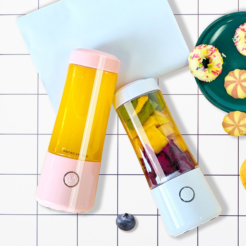 High quality 400ML 3000mAh mixeur licuadora filtro portatil Mini Fruit Juice Usb Rechargeable portable mixer Juicer Blender