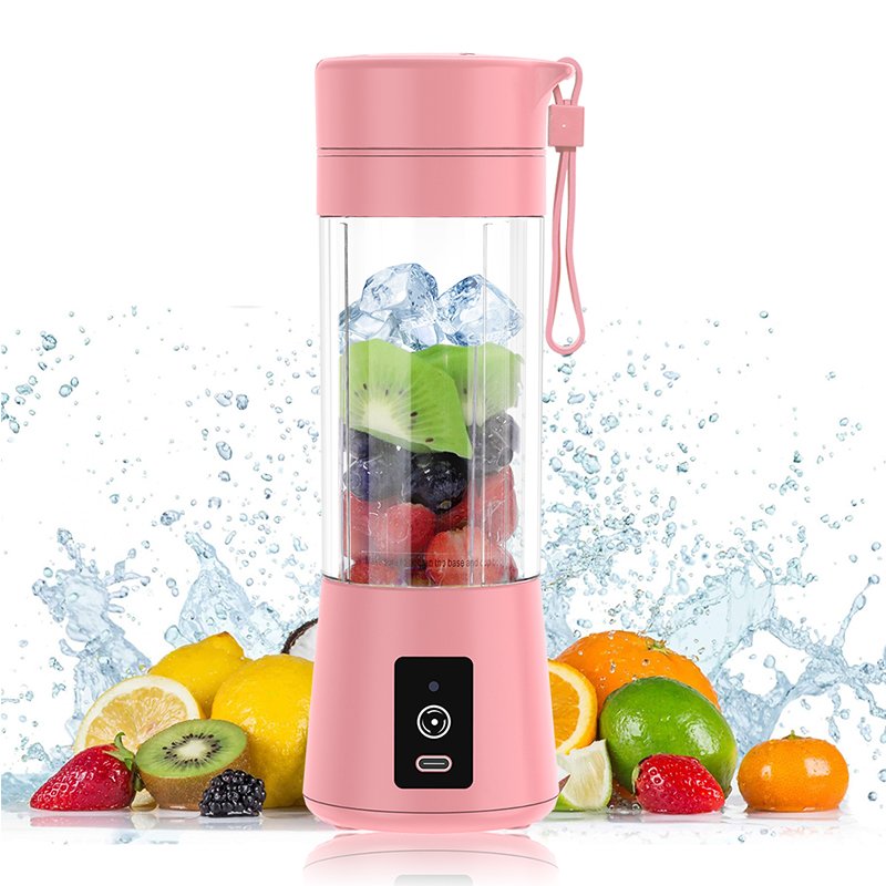 2024 wholesale portable fruit juicer USB type-C rechargeable personal portable smoothie blender