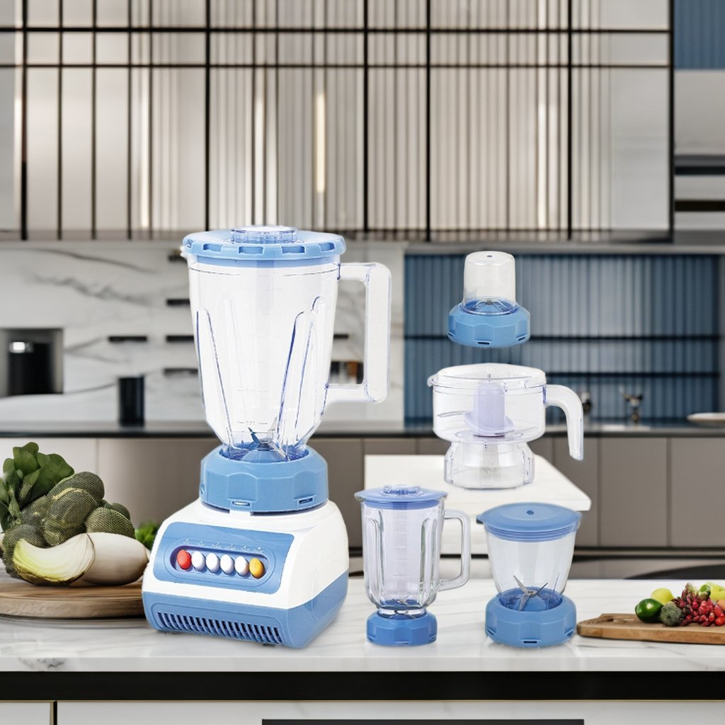 350W 4 Speeds 1.5L Plastic Jar Glass Jar Electric 999 Blender Juicer Blender Food Blender
