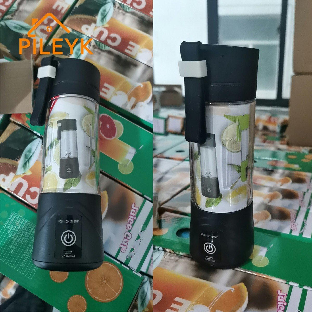 Kitchen appliance 380ml super power personal mini juice blender rechargeable USB vegetable fruit beauty portable home blenders