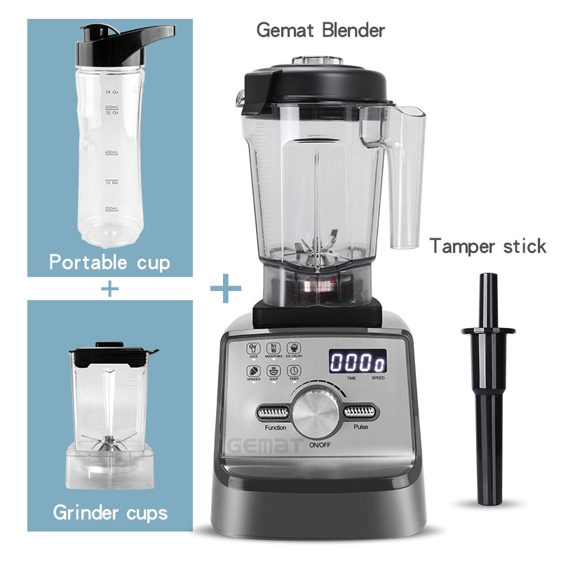3L blender juicer food processor for kitchen 3 in 1 cups multipurpose fruit blender mixer blander ice smoothie maker blender