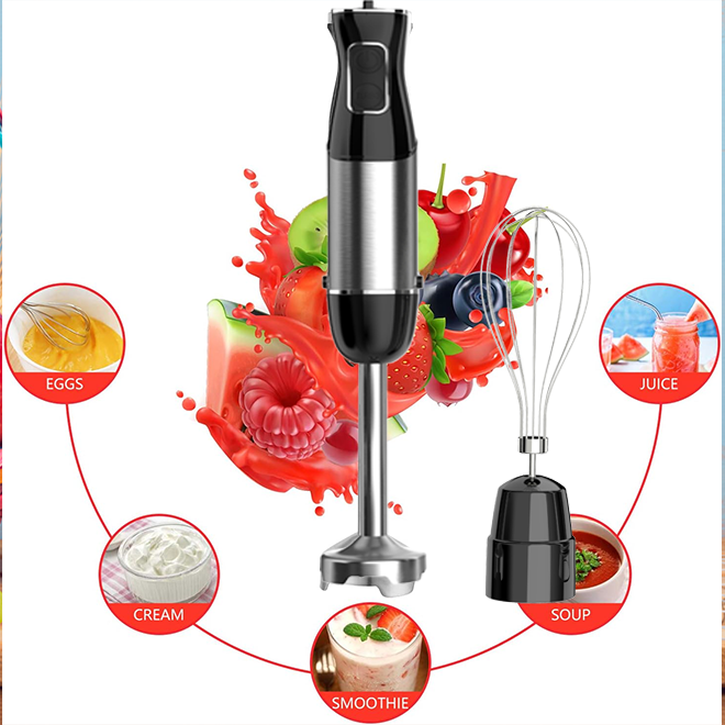 Powerful Milk Frother for Coffee Handheld Frother Electric Whisk, Milk Foamer, Mini Mixer & Coffee Blender Frother