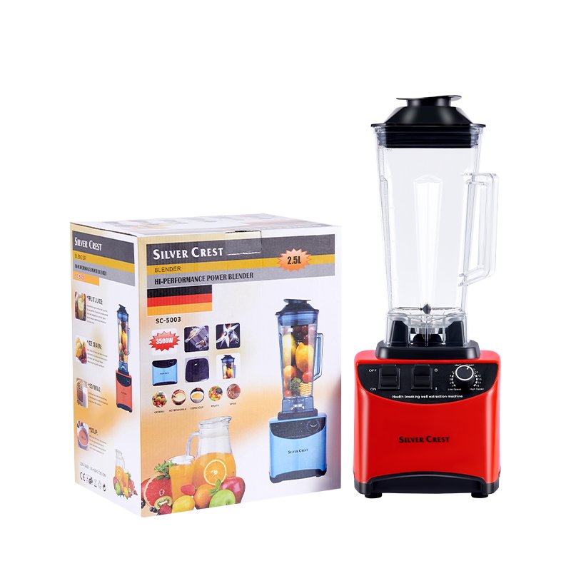 Hot Selling Household 3500W 15 Speed Bowl 1 2.5L plastic Jar Multifunction Stand Mixer with Blender