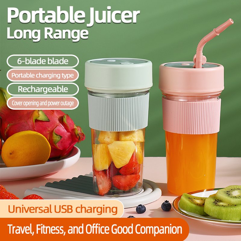 Waterproof USB Mini Hand Juicers Electric Cup Electric Fruit orange Juice Blender Portable Automatic Blender