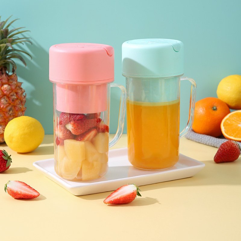 Portable Electric Juice Blender Mini Smoothie Maker with Straw Cross border New Straw Juice Cup
