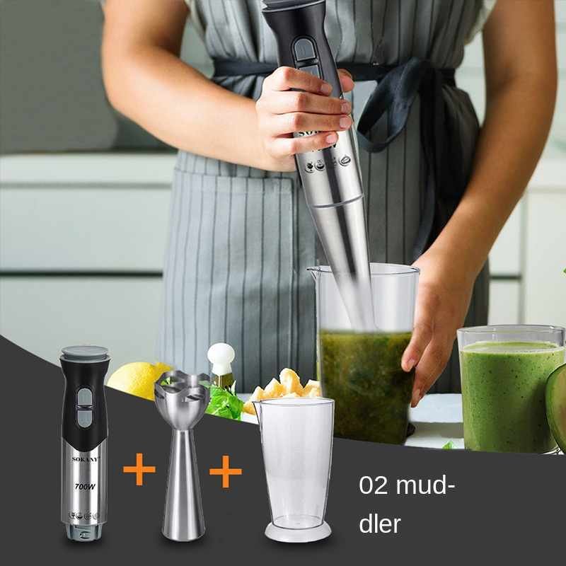Juice blender 4 in 1 Electric Hand Mixer Whisk Food Processor kitchen Egg beater electric blender