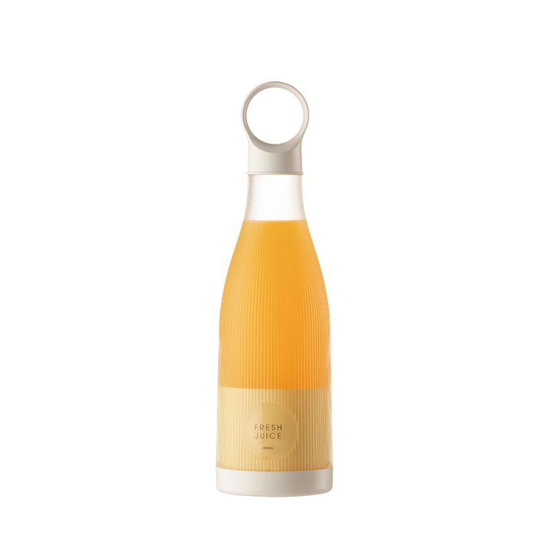 Custom Logo Fresh Juice Portable Blenders and Mini Fruit Smoothie Milkshake Mixer 450ML Bottle Blander Portatil Juicer