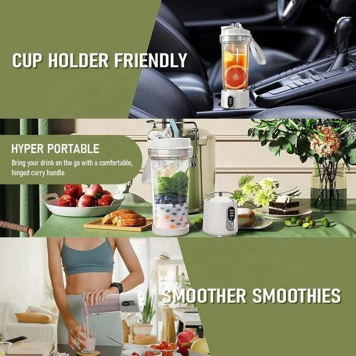 Portable Blender Personal Size Blender and Smoothies Mini Blender Shakes 20 Oz for Kitchen Home Travel