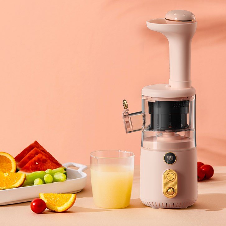 Portable mini usb cold press juicers food blenders rechargeable juice cup citrus extractor electric hand blender machine