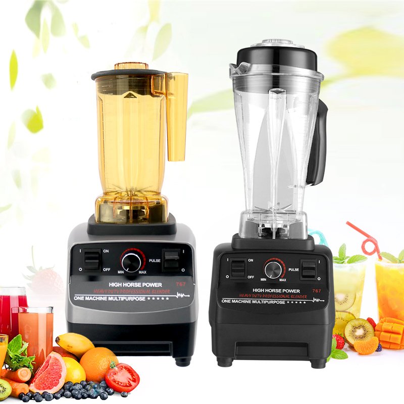 Electric Chopper 2 In 1 Heavy Duty Industrial Fresh Juicer Blender Mixer Commercial Blender Machine
