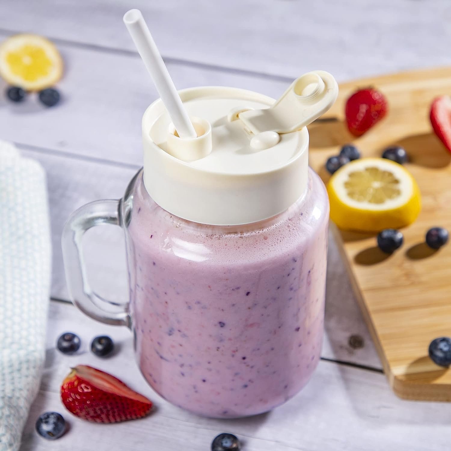 600ML double cup smoothie fruit juicer